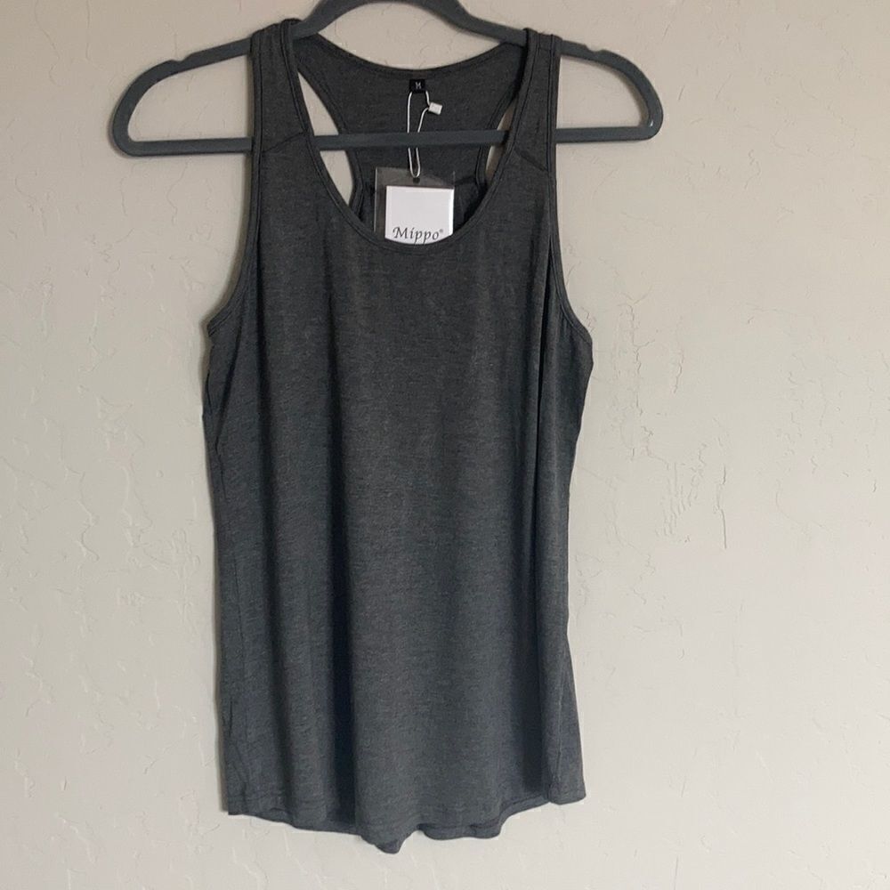 Mippo gray tank top 
